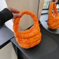 thumbnail image 1 of LHSHID Casual Quilted Hobos Bag Women Underarm Ruched Bags Luxury Designer Nylon Padded Small Handbags Soft Puffy Shopper Purses, 1 of 6