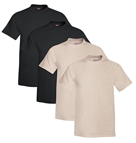 Hanes Men's Beefy T-Shirt Pack of 4 