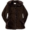 Women's Plus-Size Sueded Toggle Jacket