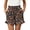 BlackRed, variant on TEMOFON Summer Shorts for Women Elastic Waist Casual Shorts with Pocket Comfy Solid Color Black Pleated L