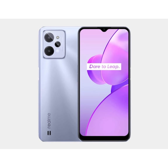 realme C31 4G Dual-Sim 64GB ROM 4GB RAM GSM Unlocked - Light Silver