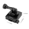 thumbnail image 4 of PULUZ Aluminum Quick Release Bracket NVG Helmet Mount for GoPro and Other Action Cameras (Black), 4 of 8