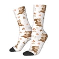 thumbnail image 1 of Balery Fall Squirrel Calcetas Largas con Estampado para Hombre y Mujer – Suaves y Transpirables, Talla Única (US 5-11), 1 of 6