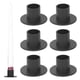 thumbnail image 3 of Candelabro cónico ANGGREK 6 uds negro mate hierro decorativo, 3 of 8