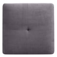 thumbnail image 5 of Glory Furniture Nailer Velvet Upholstered Ottoman in Gray, 5 of 5
