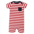 thumbnail image 4 of Hudson Baby Infant Boy Cotton Rompers 3pk, Captain, 18-24 Months, 4 of 4