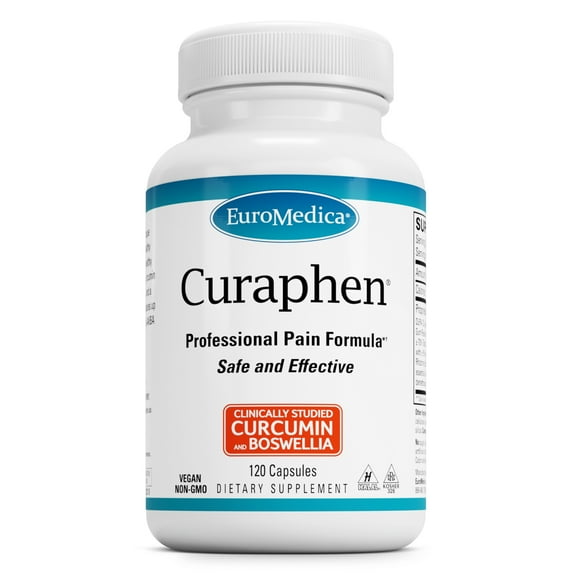 Euromedica Curaphen Supports Healthy Endorphin 120 Capsules