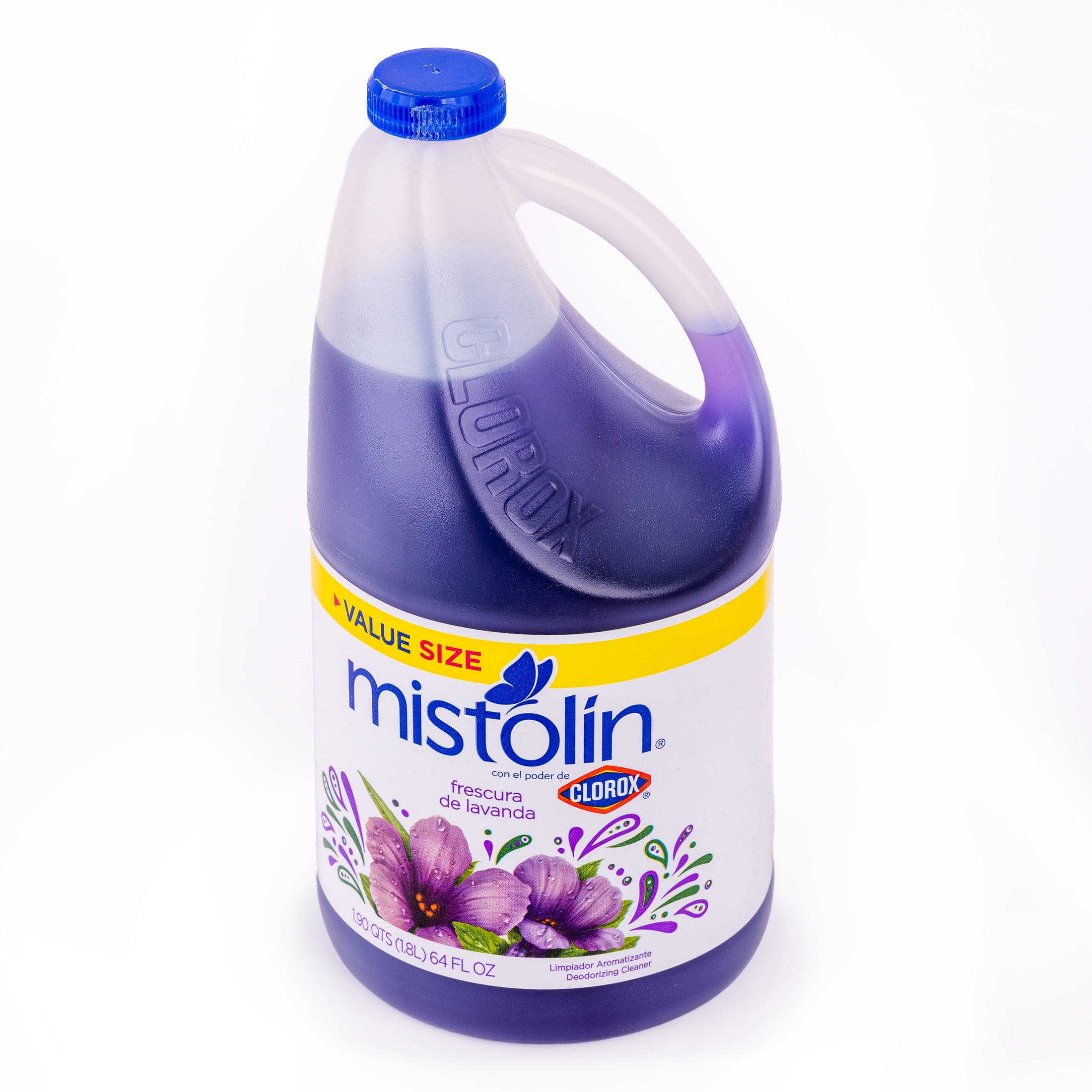 Mistolin Lavender, All Purpose Cleaner, 64 Fl Oz, Longer Lasting Multi  Purpose Cleaner, Best Cleaner for Floors, Bathrooms & Kitchen Appliances