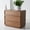 Brown, variant on SAFAVIEH Couture Zeus Glam 3-Drawer Dresser, Medium Oak