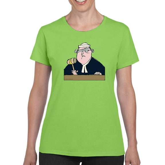 (Kinda) Blind Justice T-Shirt Women -Wilfred Hildonen Designs, Female 4X-Large