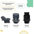 thumbnail image 3 of Autoasiento Para De 0 a 12 años | Anclaje ISOFIX Rotación de 360 grados Arnes de 5 puntos Altura Regulable Protección contra golpes lerales | Seguridad y Comodidad - Color Negro, 3 of 5