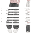 thumbnail image 5 of EnJoCho Girls Sweatpants Wide Leg Elastic High Waist Loose Straight Soft Trousers Relaxed Fit Bottoms For Kids Spring Fall Daily Streetwear School Active Wear, 5 of 9