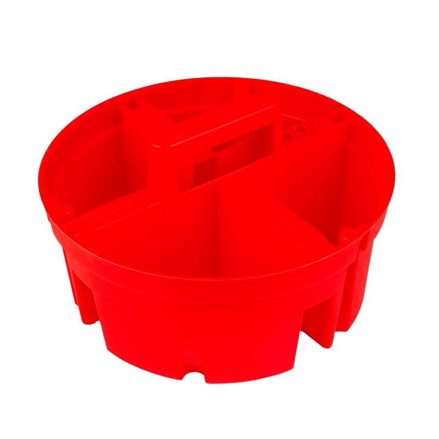Organizador de piezas pequeñas Bucket Boss Super Stacker 15054 rojo