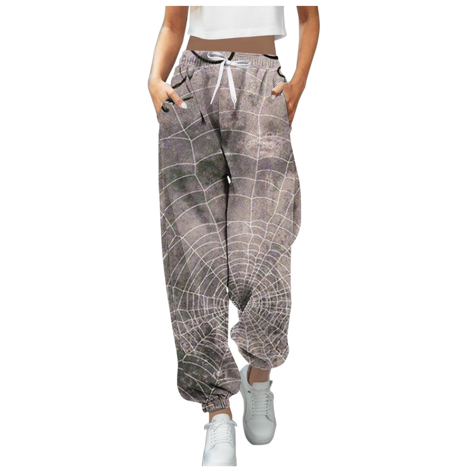 Womens Camo Sweatpants Drawstring High Waisted Active Joggers Pants Maple Leaf Print Workout Trousers Wide Leg Lounge Pants with Pockets complexion Large Womens Camo Sweatpants Drawstring High Waisted Active Joggers Pants Maple Leaf Print Workout Trousers Wide Leg Lounge Pants with Pockets complexion Large