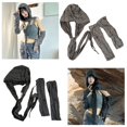 thumbnail image 2 of Yokua Ripped Hood Scarf and Sleeve for Women Neckerchief Oversleeve for Women, 2 of 21