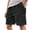 Black, variant on ibiyuan Sweat Shorts Mens Chino Cotton Shorts Shorts Men Elastic High Waisted Drawstring Workout Shorts Cotton Straight-Leg Golf Shorts with Pockets Summer Beach Vacation Shorts with Pockets