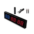 thumbnail image 4 of Temporizador de intervalos LED, reloj temporizador de gimnasio, temporizador de fitness para intervalos, cronómetro de entrenamiento con pantalla kusrkot Temporizador de gimnasio, 4 of 8