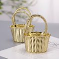 thumbnail image 3 of Candy Pouches 12Pcs Create Atmosphere Tote Bag Shape Practical Children Candy Handheld Basket, 3 of 4
