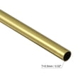 thumbnail image 3 of Uxcell 7mm x 0.5mm x 400mm Seamless Straight Brass Tube for Industry DIY Projects, 3 of 6