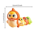 thumbnail image 3 of Wind Up Prone Position Chicken Educational Toy for Baby Crawling Movement Development, 3 of 7