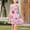 A Pink, variant on HOMADLES Summer Dress for Girl Crewneck Lightweight Print Soft Stretch Sleeveless Strap Casual Dress White 7 T