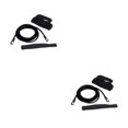 thumbnail image 4 of Soidarity Cinturón de resistencia para entrenamiento de natación, Bungee de seguridad ajustable con bolsa de malla, regalos de natación reutilizables Negro 2piezas Soidarity CBP581880, 4 of 5