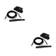 thumbnail image 2 of Sonducket Cinturón de resistencia para entrenamiento de natación, Bungee de seguridad ajustable con bolsa de malla, regalos de natación reutilizables Negro 2piezas Sonducket CBP581880, 2 of 5