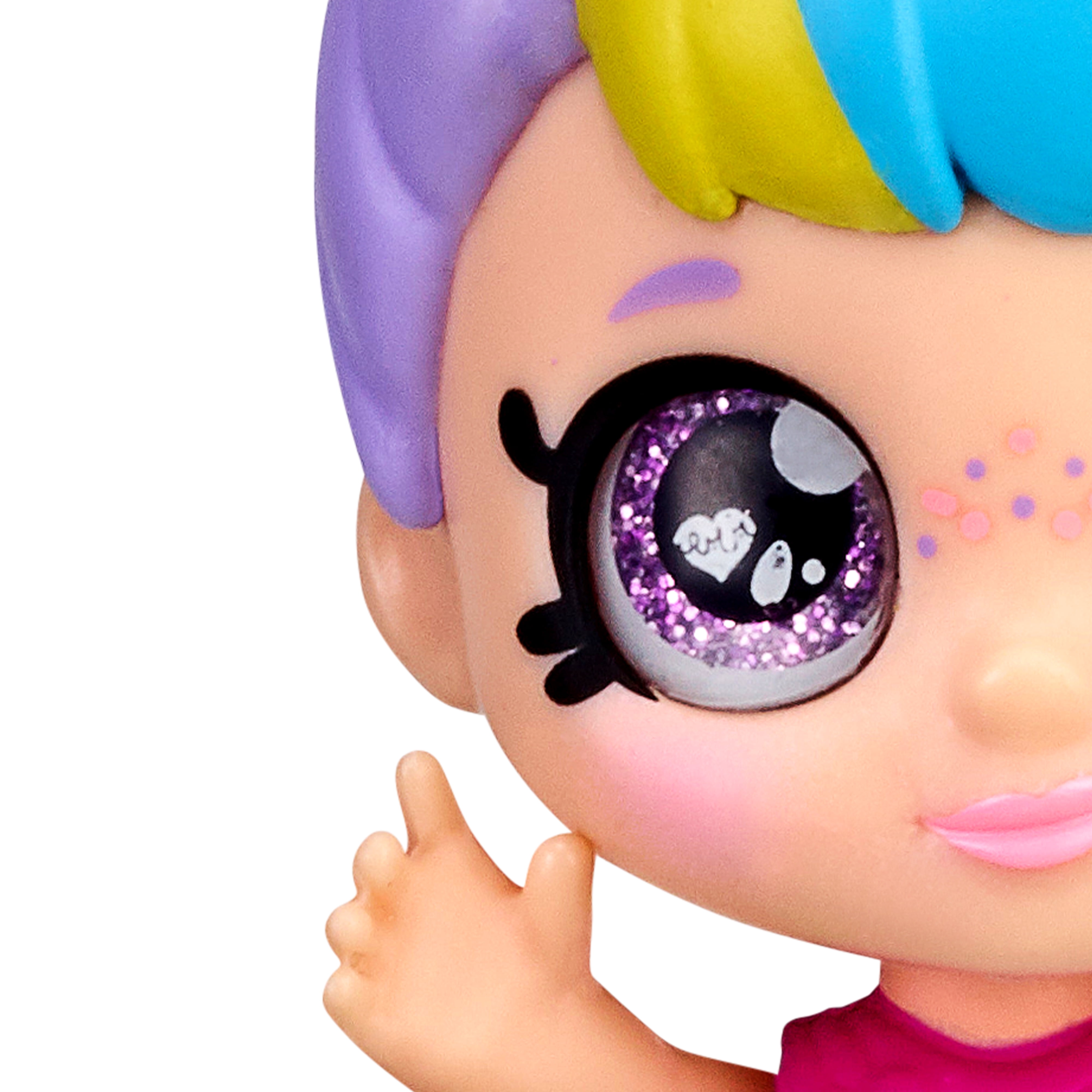 Kindi Kids Minis - Rainbow Kate - Posable Bobble Head Figure 1pc