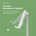 thumbnail image 2 of stanreset Adjustable Mobile Phone Desk Stand with USB Cooling Fan Foldable Phone Tabletop Holder Smartphone Holder No.1, 2 of 6