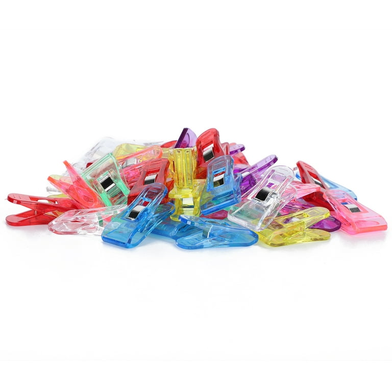 Sewing Clips, 50Pcs Craft Clips, Multipurpose Sewing Clips For Quilting  Fabric Sewing Crafting 