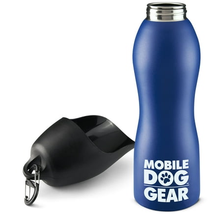 UPC: 0871407002474 | Mobile Dog Gear 25 Oz Water Bottle Blue