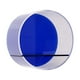 thumbnail image 1 of Vitrina de acrílico para exhibir colecciones de piedras y rocas Azul, 1 of 9