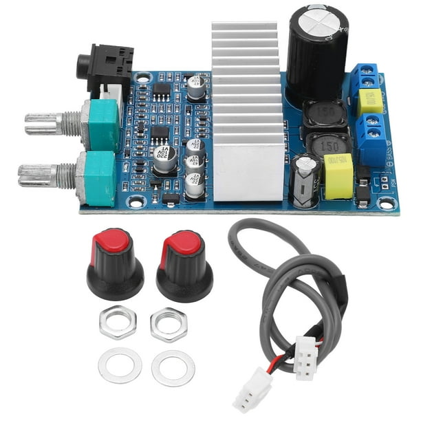 Placa amplificadora de graves TPA3116, módulo amplificador de voz baja de alta potencia digital de repuesto de 12-24 V