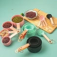 thumbnail image 2 of WINDLAND Set of 8 Baking Tool Set Stainless Steel Measuring Cups Measuring Spoons Metal Handle Kitchenwares for Baking Cooking, 2 of 11