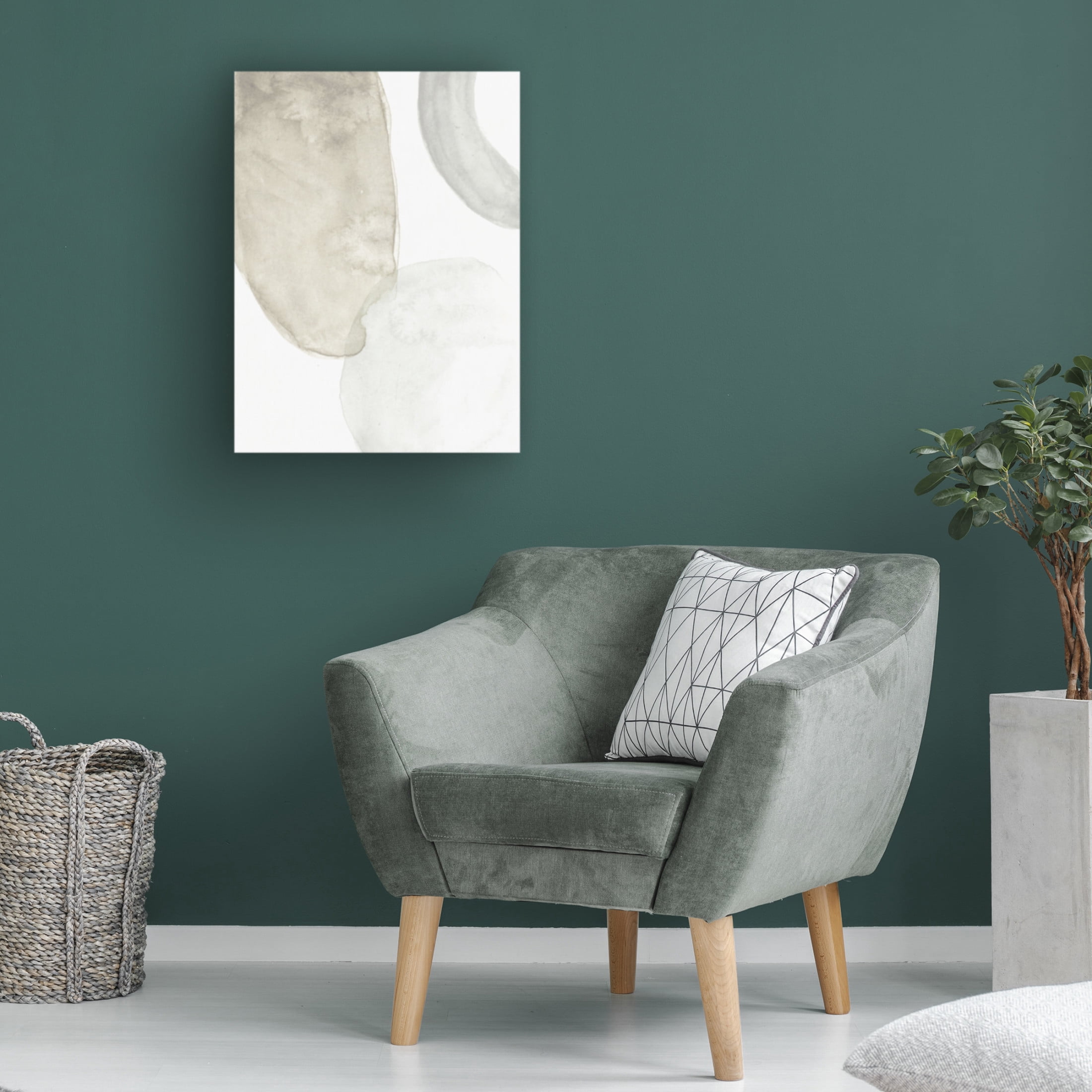 Trademark Fine Art Beth Cai Watercolor No1 Canvas Wall Art