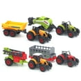thumbnail image 4 of AMERTEER Boc Mini Diecast Farm Tractor Vehicle Car Carriage Model Set Collection Kids Toy, 4 of 10