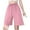 Pink, variant on QUYUON Womens Summer Clothes Bermuda Shorts Women Running Shorts Womens Beach Shorts Bermuda Shorts Pants Style S-1813 Female Lounge Shorts Women's Casual Shorts Khaki M
