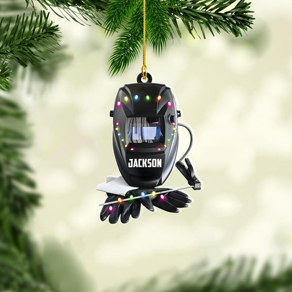 Personalized Welder Ornaments Custom Name Welder Christmas Ornament Custom Welder Gifts Welder Ornaments for Christmas Tree Welder Christmas Ornament (WD32) - 3133