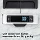 thumbnail image 4 of Báscula para alimentos OXO Good Grips de acero inoxidable, 5 kg, con pantalla extraíble, 4 of 6
