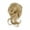 Golden, variant on Hair Wig High-Resilience Elastic Band Easy Care Anti-slip Breathable Dress Up Natural Look Heat-friendly Chignon Wig for Party