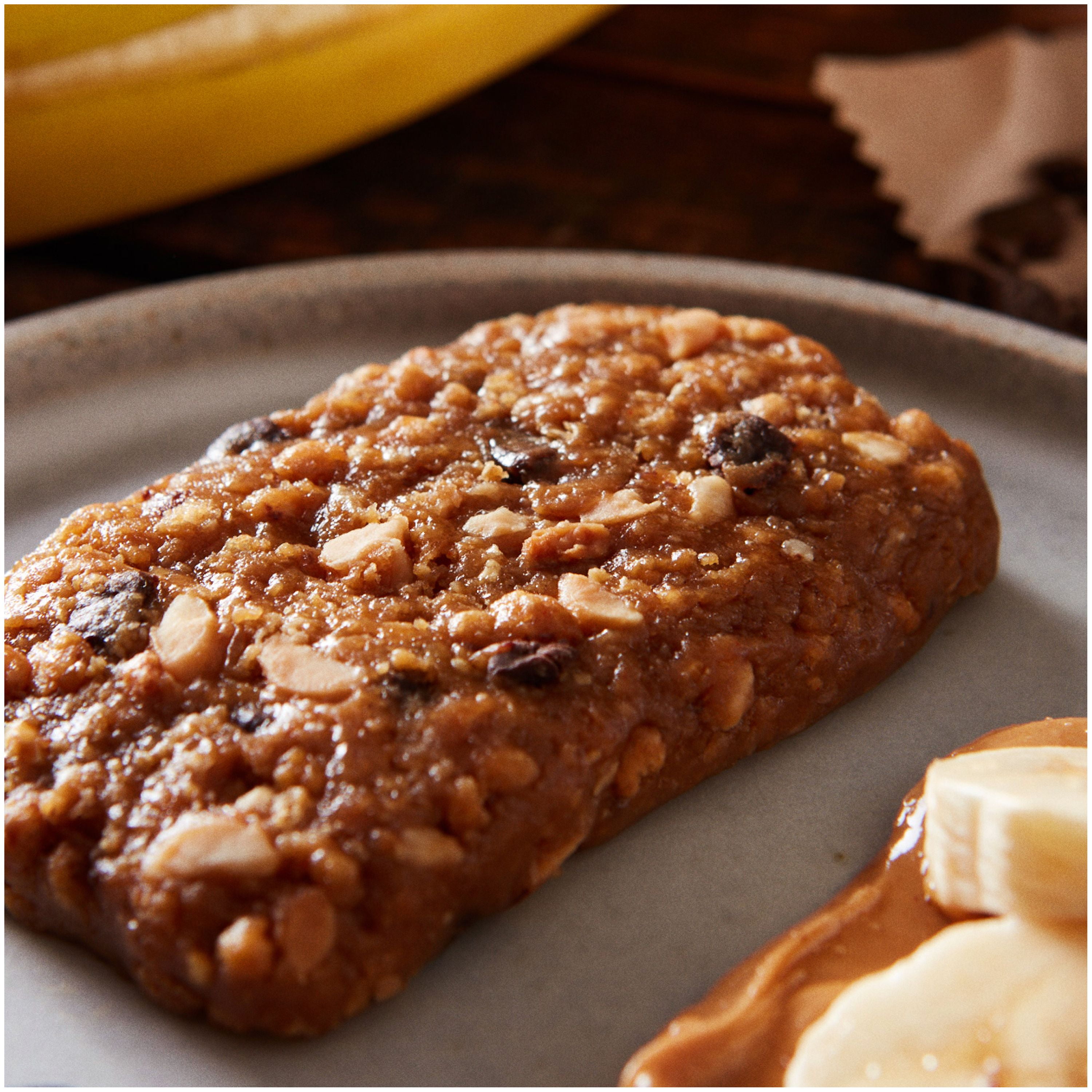 CLIF BAR - Energy Bars - Peanut Butter Banana Dark Chocolate - 2.4 Ounce Protein Bars - 12 Count