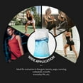 thumbnail image 7 of Disketp Crystal Clear Water Splash Print Women's Workout Tank Top Sleeveless Gym Shirt Quick Dry Fitness Bodybuilding Sleeveless T Shirt-Medium, 7 of 7
