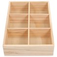 thumbnail image 2 of Caja de madera para guardar bolsitas de té, azúcar, especias, café instantáneo, 2 of 6