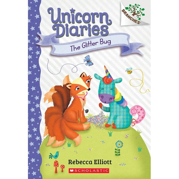 Pre-Owned The Glitter Bug: A Branches Book (Unicorn Diaries #9) (Paperback) 1338880365 9781338880366