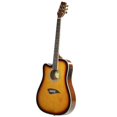 thumbnail image 5 of Kona K2 Series Left-Handed Thin Body Acoustic/Electric Guitar, 5 of 7