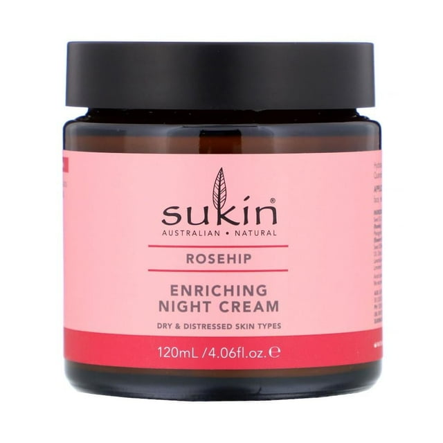 Crema de Noche Enriquecedora de Rosa Mosqueta Sukin Rosehip 120 ml