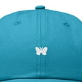 thumbnail image 2 of Dalix Lil Butterfly Embroidered Cotton Cap Outdoor Dad Hat Womens in Teal, 2 of 5