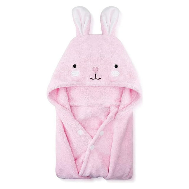 ROMASA Toddler Hooded Bath Towel Ultra Soft Towel Highly Absorbent