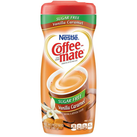 (3 pack) COFFEE MATE Sugar Free Vanilla Caramel Powder Coffee Creamer 10.2 oz. (Best Powdered Coffee Creamer)