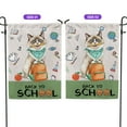 thumbnail image 2 of Hardworking Ragdoll Ready Back to School New Year Classes Garden Flag 12x18in Double Sided Cat Lover Kitten Owner Gifts Idea Outdoor Decor - 12011, 2 of 5